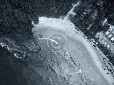 Vista voyage: journeying through seaside aerial landscapes