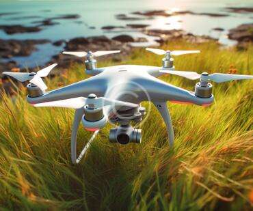 Discovering natural beauty through aerial photography